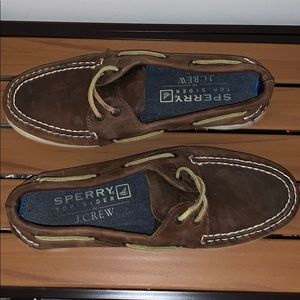 J Crew Sperry Top-sider Brown Men’s Size 8